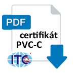 Certifikát PVC-C